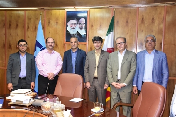 مراسم تودیع ومعارفه مدیر روابط عمومی دانشگاه