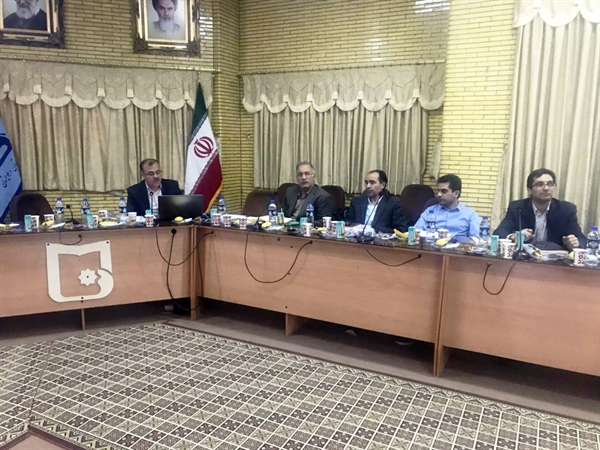 جلسه شورای بین الملل دانشگاه سیستان وبلوچستان