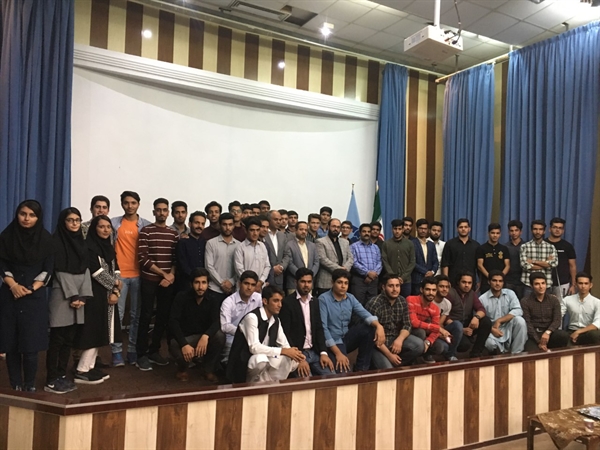 جلسه معارفه دانشجویان جدید الورود کارشناسی مهندسی مکانیک