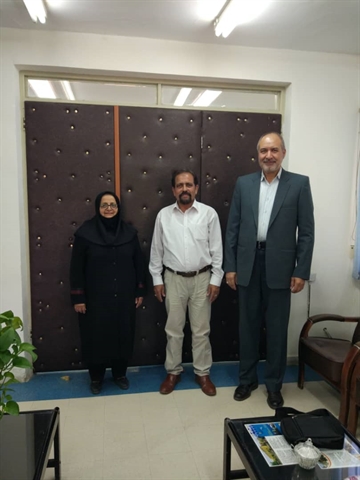 حضور جناب آقای دکتر ابوموسی محمد عارف بالله، استاد دانشگاه داکا و رئیس بنیاد ابوریحان بیرونی در دانشکده ادبیات و علوم انسانی