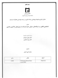 دفاع از طرح پژوهشی رساله دکتری (محمدعلی آمیان)