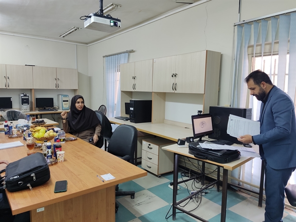 جلسه دفاع ارشد  محمد پودینه