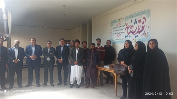 برگزاری ایستگاه صلواتی به مناسبت اعیاد شعبانیه در دانشکده صنعت و معدن خاش