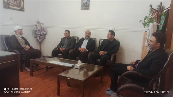دیدار دانشگاهیان دانشکده صنعت و معدن با امام جمعه خاش