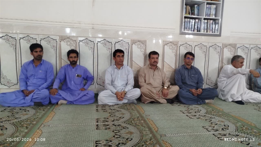 حضور دانشگاهیان دانشکده صنعت ومعدن خاش در مراسم بزرگداشت آیت اله رئیسی 