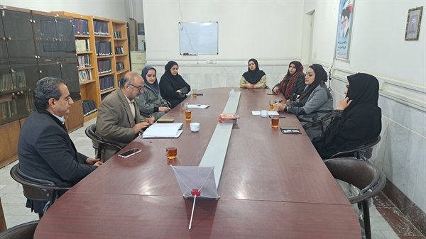 جلسه بررسی و یادآوری آیین نامه تخلفات امتحانات