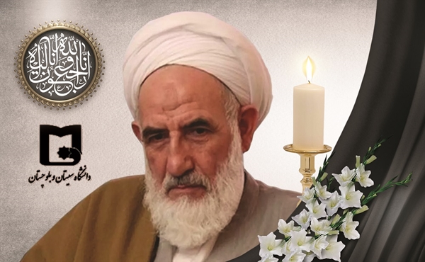 پیام تسلیت دکتر رضایی رئیس دانشگاه سیستان و بلوچستان در پی شهادت آیت الله عباسعلی سلیمانی
