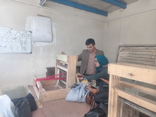 برگزاری کارگاه آشنایی با بافت سنتی یا نساجی سنتی 