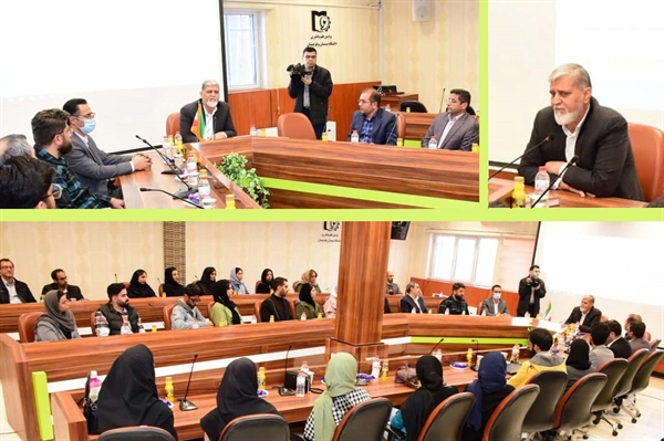 نشست فعالان پردیس فناوری با ریاست دانشگاه از فعالان پردیس فناوری دانشگاه تجلیل شد