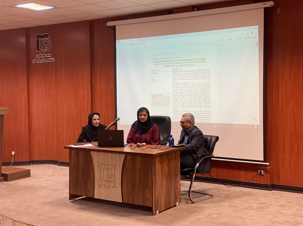 برگزاری  اولین نشست علمی- تخصصی  با عنوان ((زنان در چرخه اعتیاد خانواده؛پیامدها و مسیر رهایی))  