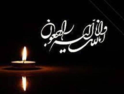 عرض تسلیت به مناسبت درگذشت برادر جناب آقای دکتر محمودی