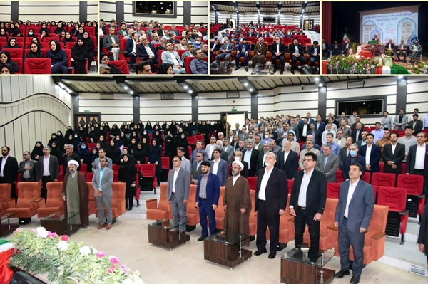 آیین دیدار نوروزی رئیس و هیأت رئیسه دانشگاه با اساتید و کارکنان