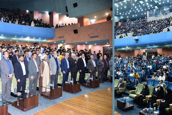 برگزاری آئین دانشجویان نو ورود دانشگاه سیستان و بلوچستان