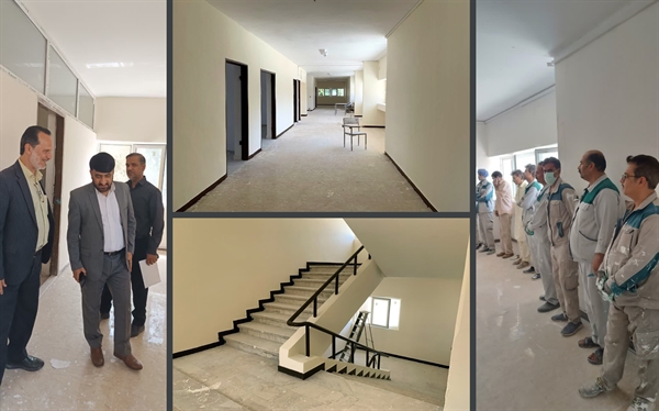 تحول در فضای خوابگاهی؛اجرای پروژه نوسازی و زیباسازی بلوک رضوان ۳ در تابستان ۱۴۰۴