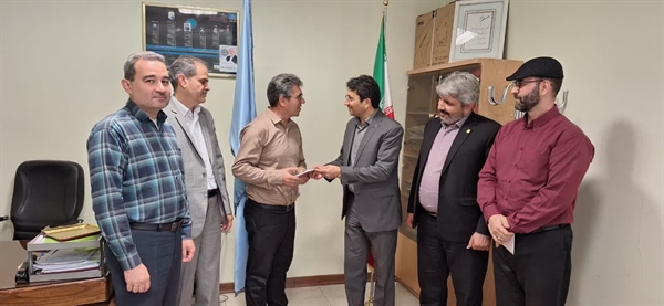 جلسه تودیع و معارفه رئیس دانشکده ریاضی، آمار و علوم کامپیوتر