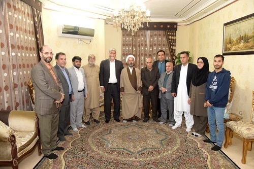 دیدار ریاست دانشگاه با خانواده معظم شهدا و تکریم خانواده و فرزند شهیدان