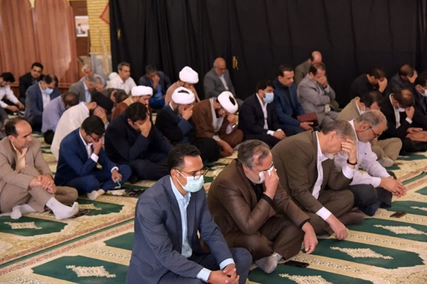 مجلس یادبود مجاهد ربانی حضرت آیت الله شهید عباسعلی سلیمانی در دانشگاه سیستان و بلوچستان.