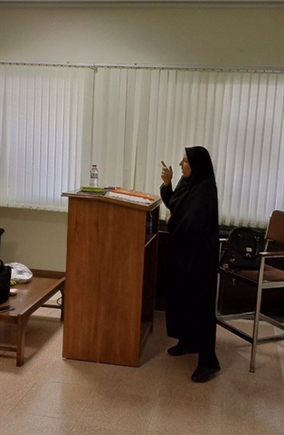 سخنرانی دکتر مرزیه در دانشکده علوم