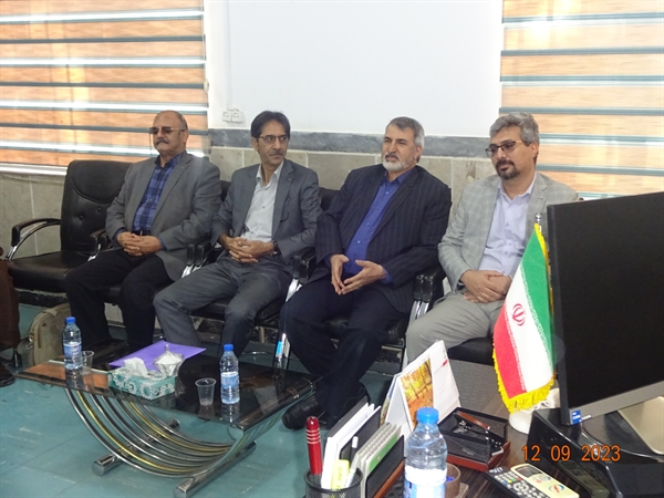 بازدید دوره ای هیأت نظارت، ارزیابی و تضمین کیفیت استانی از دانشگاه فرهنگیان زاهدان