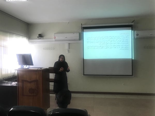 برگزاری کارگاه آشنایی با کانون های ارزیابی و مصاحبه های شغلی-تحصیلی