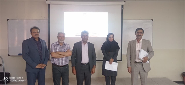 دفاع از پایان نامه کارشناسی ارشد در رشته زمین شناسی گرایش پترولوژی