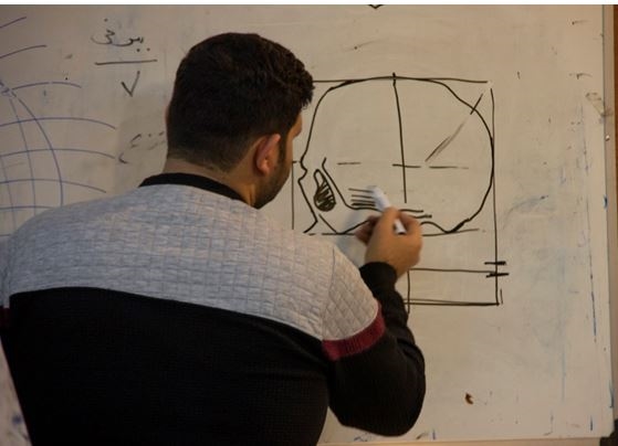 گروه آموزشی نقاشی با همکاری انجمن علمی نقاشی اقدام به برگزاری  کارگاهی با عنوان «طراحی چهره» در محل کارگاه تخصصی گروه نقاشی نمود