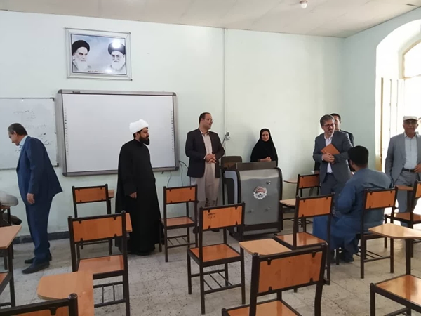 بازدید دوره ای هیأت نظارت، ارزیابی و تضمین کیفیت استانی از دانشگاهها و مراکز آموزش عالی شهرستان ایرانشهر