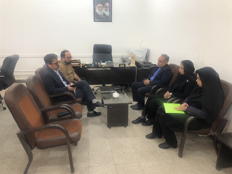 بازدید دوره ای هیأت نظارت، ارزیابی و تضمین کیفیت استانی از مرکز رشد دانشگاه آزاد سلامی واحد زاهدان