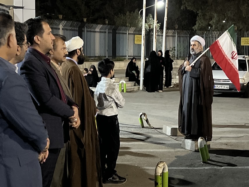 عهد دوباره دانشگاهیان زاهدان با ولایت در پنجاه‌وهفتمین شب اقتدار