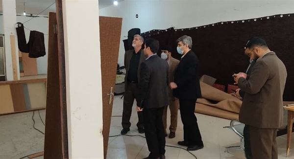 بازدید ریاست محترم دانشگاه و معاونت محترم پشتیبانی از حوزه معاونت فرهنگی و اجتماعی دانشگاه