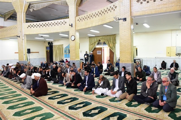 برگزاری مراسم یادبود شهدای فاجعه تروریستی کرمان در دانشگاه 