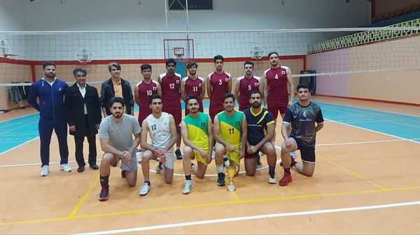 کسب مقام اول تیم والیبال دانشجویان دانشگاه  در مسابقات قهرمانی باشگاه‌های شهر زاهدان