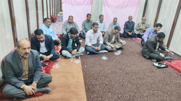 مراسم زیارت عاشورا همراه با روضه و توسل به ساحت مقدس اهل بیت(ع)