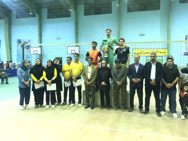 قهرمانی تیم والیبال دانشجویان  پسر دانشگاه سیستان و بلوچستان