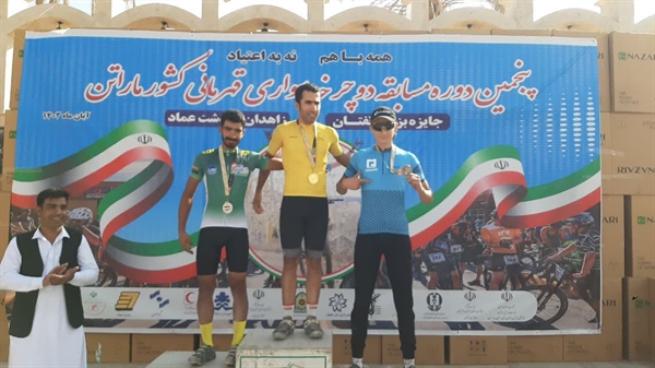قهرمانی دوچرخه سوار دانشگاه سیستان و بلوچستان