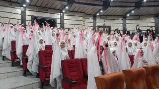 برگزاری مراسم جشن تکلیف برای دانش‌آموزان دبستان دخترانه دانش دانشگاه
