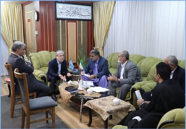 دیدار رئیس دانشگاه سیستان و بلوچستان در معیت نماینده مردم شریف حوزه‌ی انتخابیه‌ی خاش با وزیر علوم، تحقیقات و فناوری