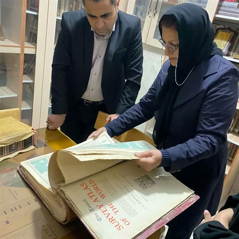 گزارش برگزاری اردوی بازدید علمی از کتابخانه عمومی کامبوزیا – زاهدان