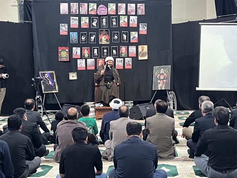 مراسم محوری دانشگاهیان به مناسبت شهادت امام جعفر صادق علیه السلام و یادبود شهید محمد کیالی