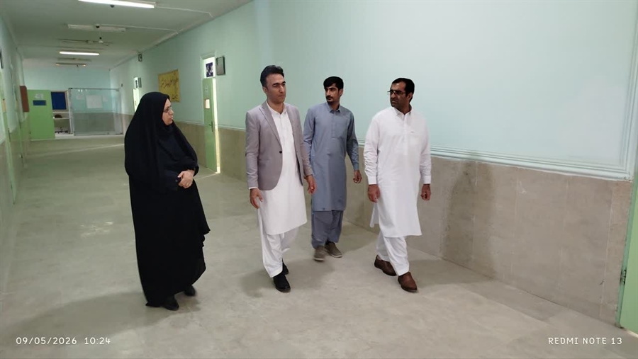 بازدید معاون طرح وتوسعه دانشگاه سیستان وبلوچستان از دانشکده صنعت ومعدن خاش