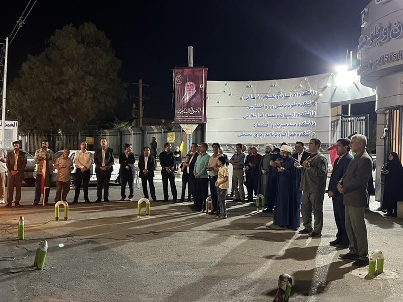 گرامیداشت حماسه فتح خرمشهر در هشتادوپنجمین قرار شبانه دانشگاهیان زاهدان