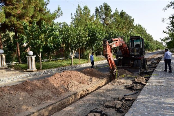 اجرای شبکه داخلی گاز رسانی دانشگاه همگام با سایر پروژه های عمرانی درایام تابستان