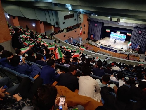 برگزاری گردهمایی سراسری دانشجویان بسیجی به مناسبت تاسیس بسیج دانشجویی در دانشگاه