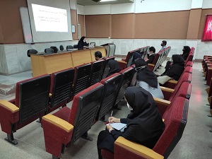  جلسه آموزشی و پژوهشی دانشکده هنر و معماری با حضور جمعی از مدیران گروه های محترم آموزشی و همچنین اعضاء محترم هیأت علمی دانشکده در روز سه شنبه 11آبان 1400درمحل سالن اجتماعات دانشکده هنر و معماری برگزار گردید.