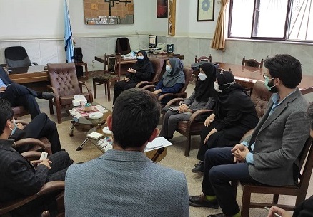 جلسه شورای پژوهشی دانشکده هنر و معماری با حضور جناب آقای دکتر رهدار رئیس بسیج اساتید دانشگاه