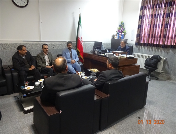 جلسه هم اندیشی با مسئولین دانشگاه فرهنگیان استان 