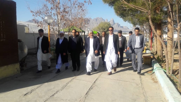 بازدید جناب آقای مهندس یوسفی فرماندار شهرستان خاش از دانشکده صنعت و معدن 