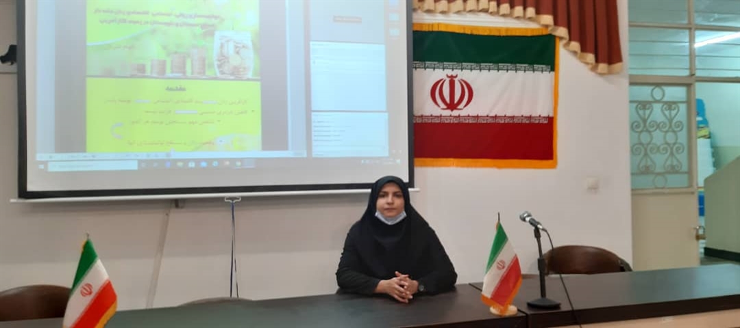 برگزاری سمینار ارائه گزارش دستاوردهای فرصت مطالعاتی  خانم دکتر شیردل مورخ 1400/10/4
