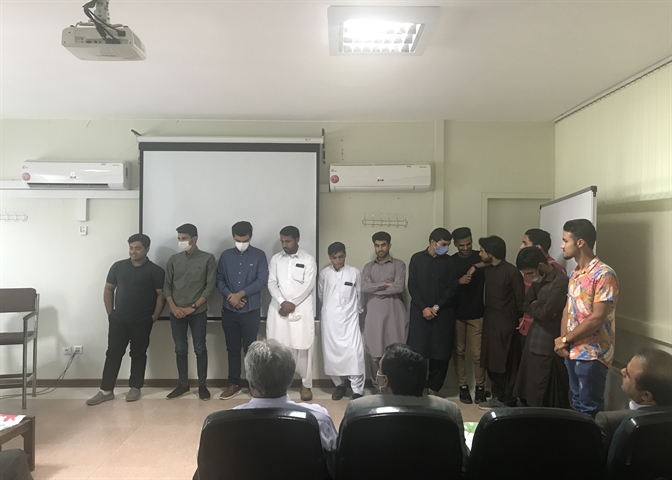 جلسه معارفه دانشجویان ورودی99 و 1400 گروه زمین شناسی