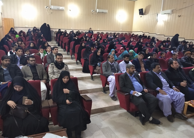 حضور پرشور دانشگاهیان دانشکده صنعت و معدن خاش در همایش مقام و منزلت زن بلوچ